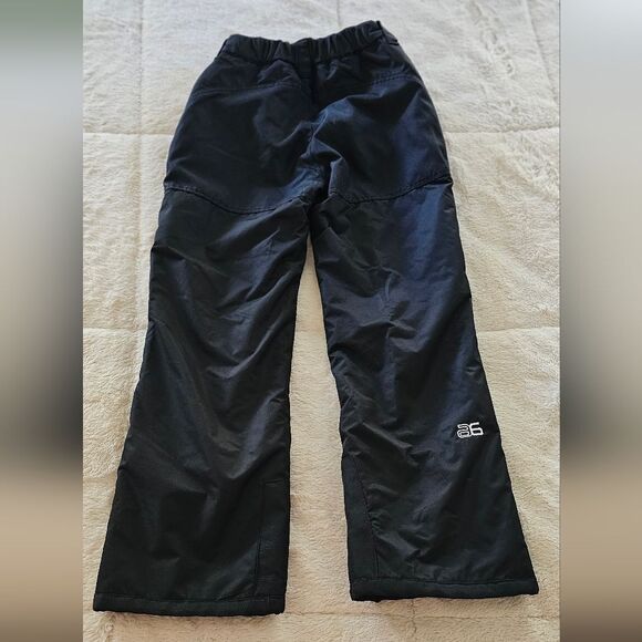 Youth Arctix Snow Pants Medium Boys Waterproof Ski Snowboard Black Winter Gear - Picture 3 of 4